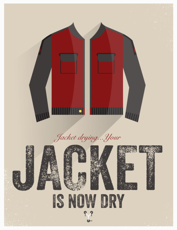 Graphic Designer Movie Poster Series - Back to the Future