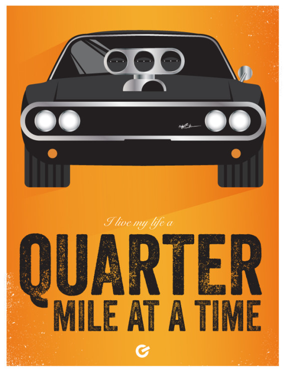 The Fast & Furious - Quarter Mile - Cinema Obscura Series