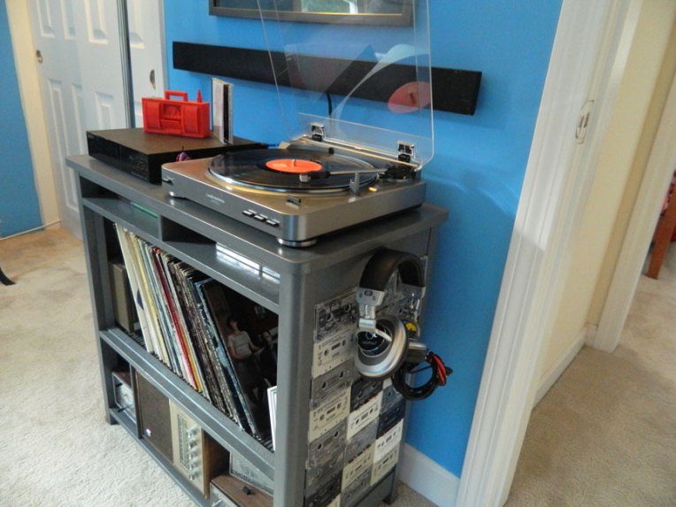 office remodel record cabinet flip
